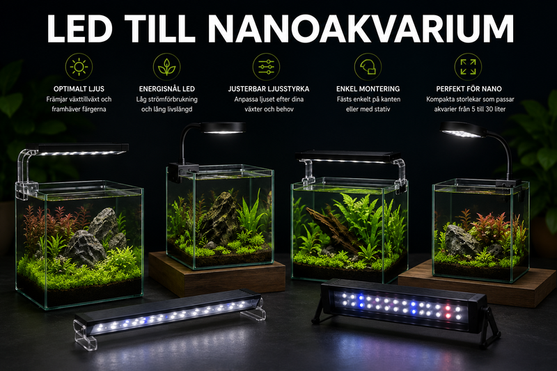 LED till Nanoakvarium