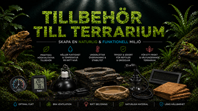 Tillbehör till terrarium