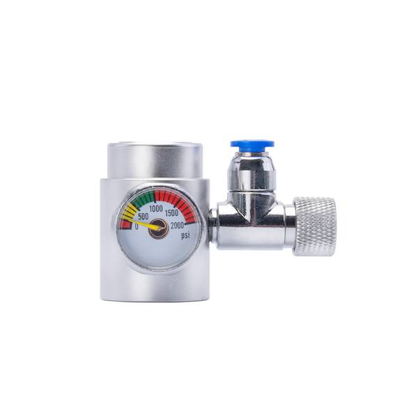 Aqua Art CO₂-regulator för Sodastream – Med manometer och nålventil
