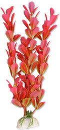 Akvarieväxt Konstgjord 20 cm – Rosa & Grön Akvariedekoration