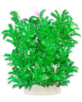 Akvarieväxt Konstgjord 20 cm – Naturtrogen Akvariedekoration Grön/Rosa