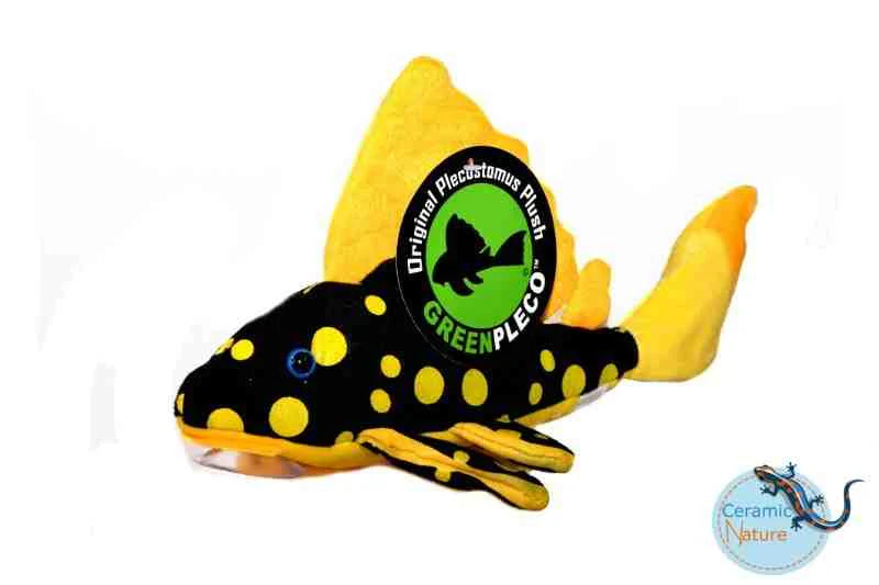 Sunshine Pleco Gosedjur – Mjuk akvariefisk 30 cm