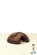 Fossil Stones Brown – Handgjorda keramiska fossilstenar för akvarium & terrarium