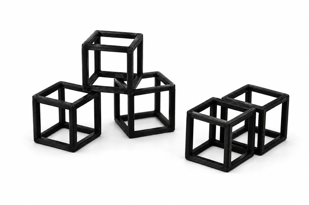 AQV Räkkub 20 mm – Svart – 5-pack | Gömställe för räkor
