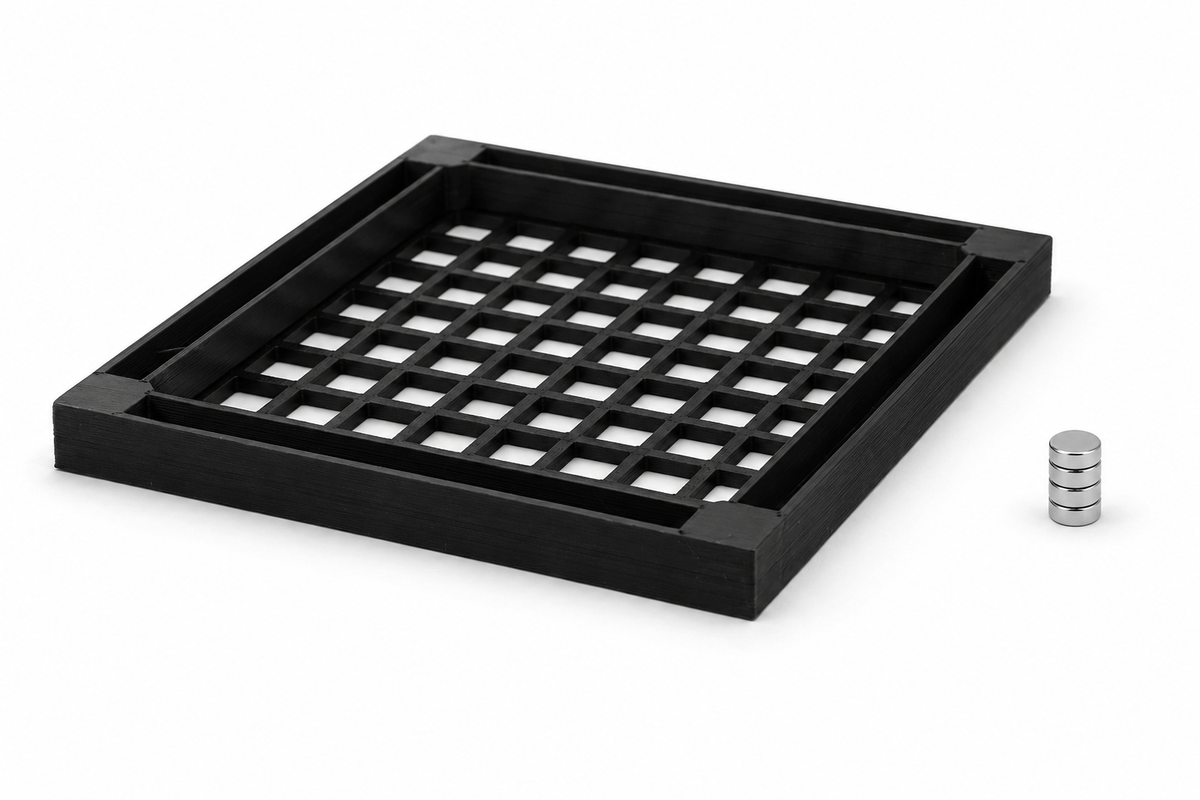 AQV Magnetisk Mossvägg 100 × 100 mm – Skapa en grön vägg i akvariet