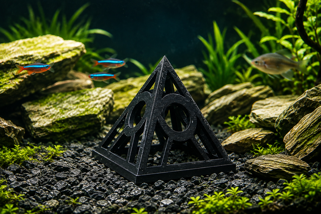 AQV Räkpyramid M 70 mm – Dekorativt gömställe för räkor