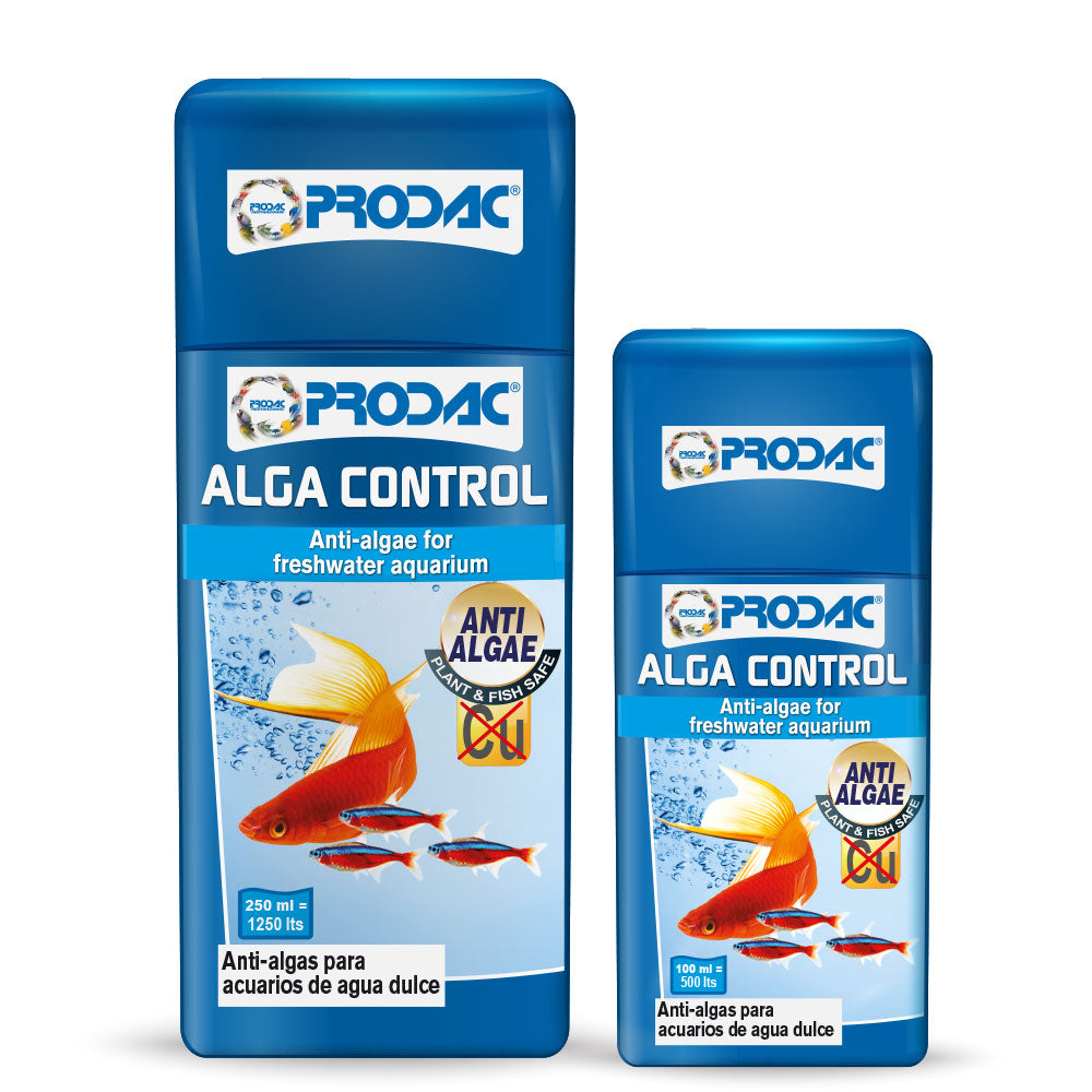 PRODAC Alga Control – algmedel för sötvattensakvarium