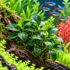 Anubias nana Bonsai – liten Anubias