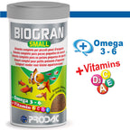 PRODAC Biogran Small – Granulatfoder för små akvariefiskar