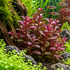Bacopa salzmannii 'Purple' – lila akvarieväxt