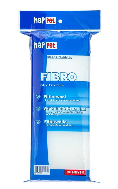 Happet Fibro – Filtervadd för akvariefilter