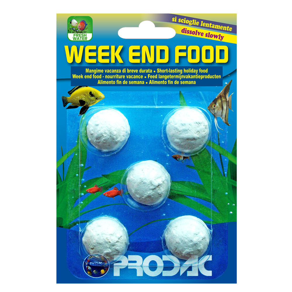 PRODAC Week End Food – Helgfoder för akvariefiskar
