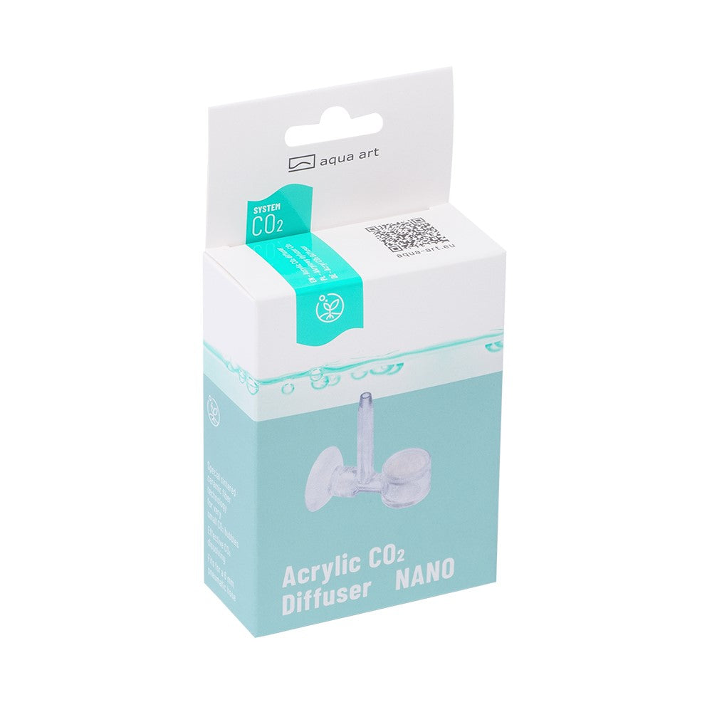 Akryl CO₂-diffusor 16 mm – Keramisk diffusor för växtakvarium