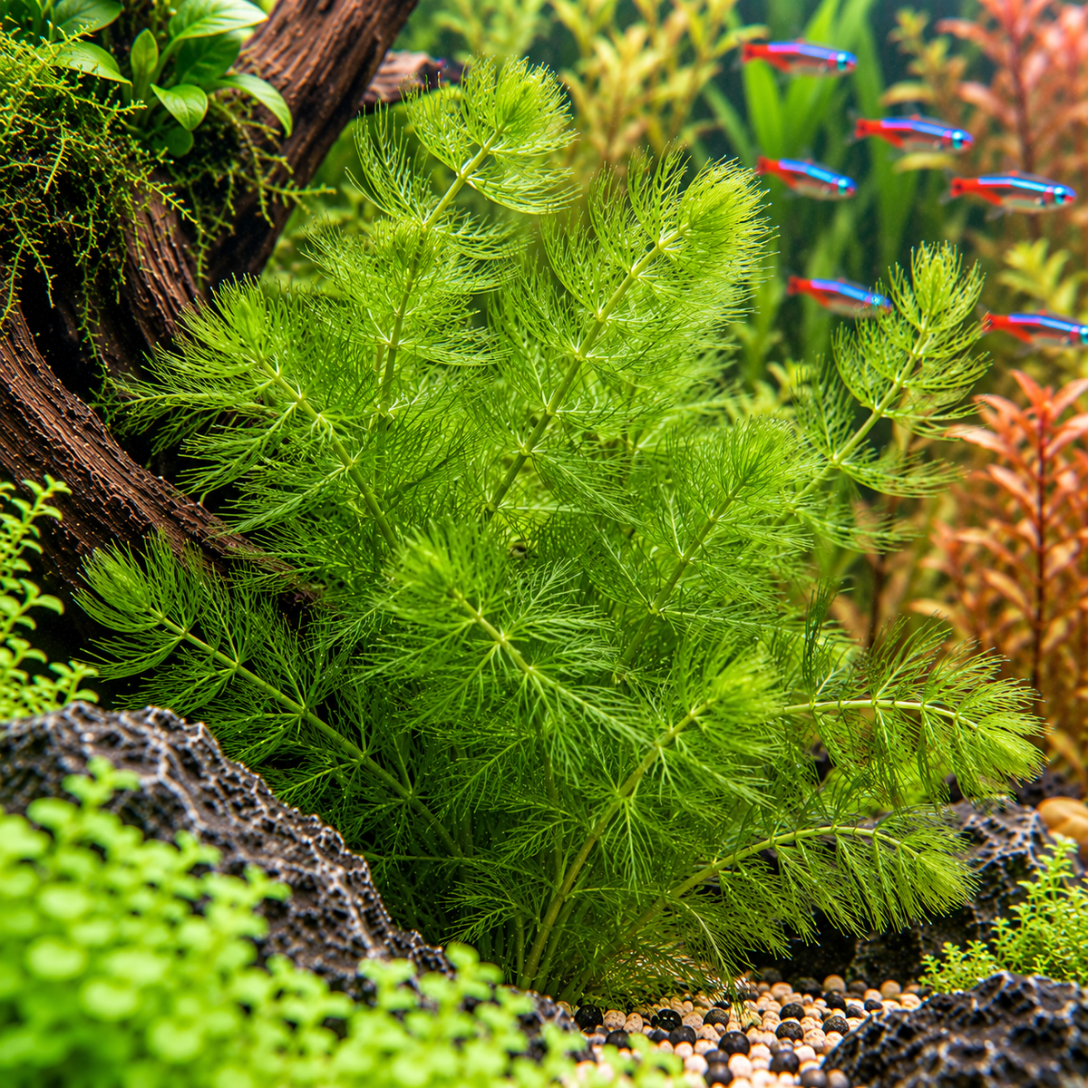 Ceratophyllum demersum – Hornsärv för akvarium