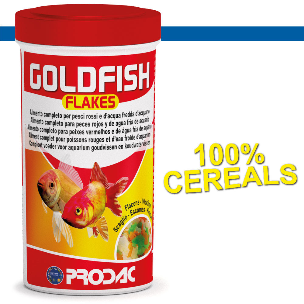 PRODAC Goldfish Flakes – Flingfoder för guldfisk och kallvattenfisk