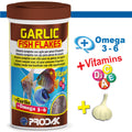 PRODAC Garlic Fish Flakes – Flingfoder med vitlök för tropiska fiskar