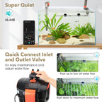 Hygger HG101UV-1800L – Ytterfilter med UV