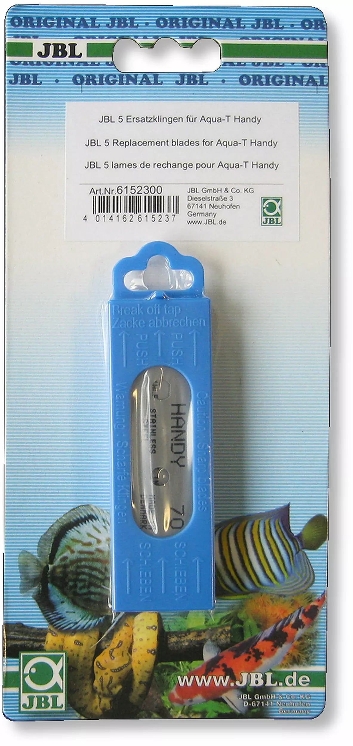 Reservblad till Handy algskrapa 70 mm – 5-pack