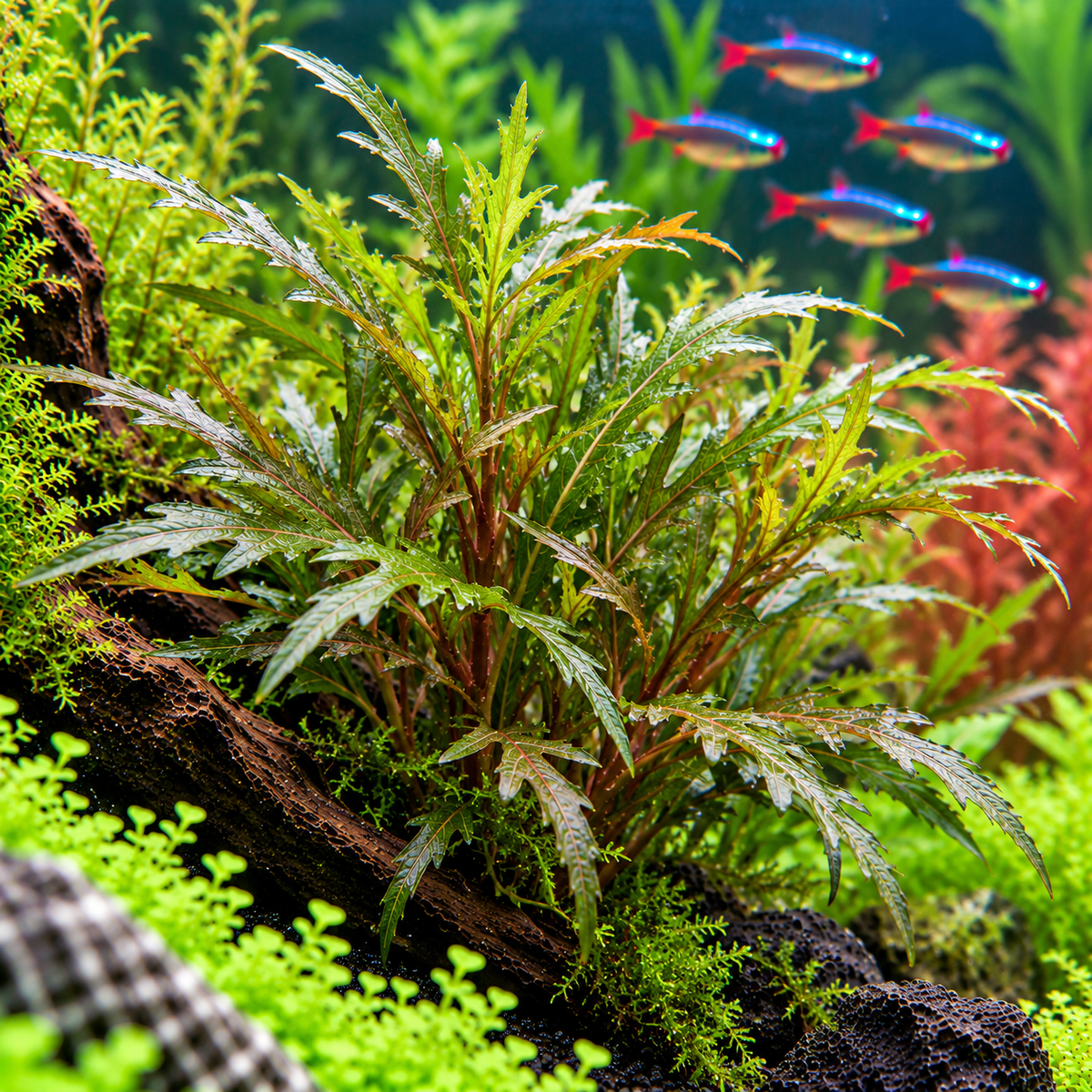 Hygrophila pinnatifida – akvarieväxt
