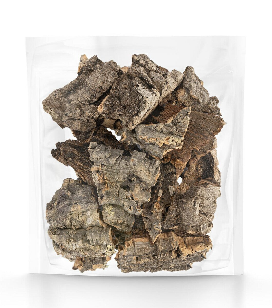 Korkbark Small Pieces MIX 500 g – Naturlig korkbark för terrarium & dekoration
