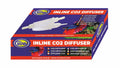 Inline CO₂-diffusor – För ytterfilter 12/16 mm & 16/21 mm