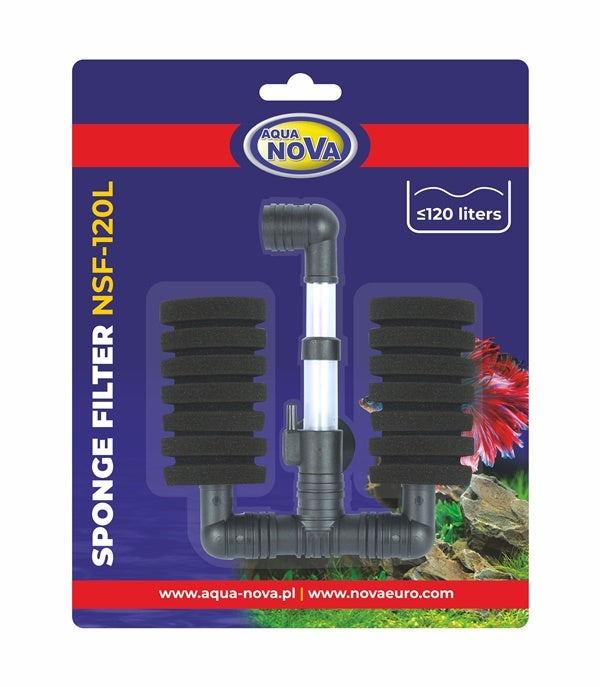 Aqua Nova NSF Svampfilter – Luftdrivet innerfilter