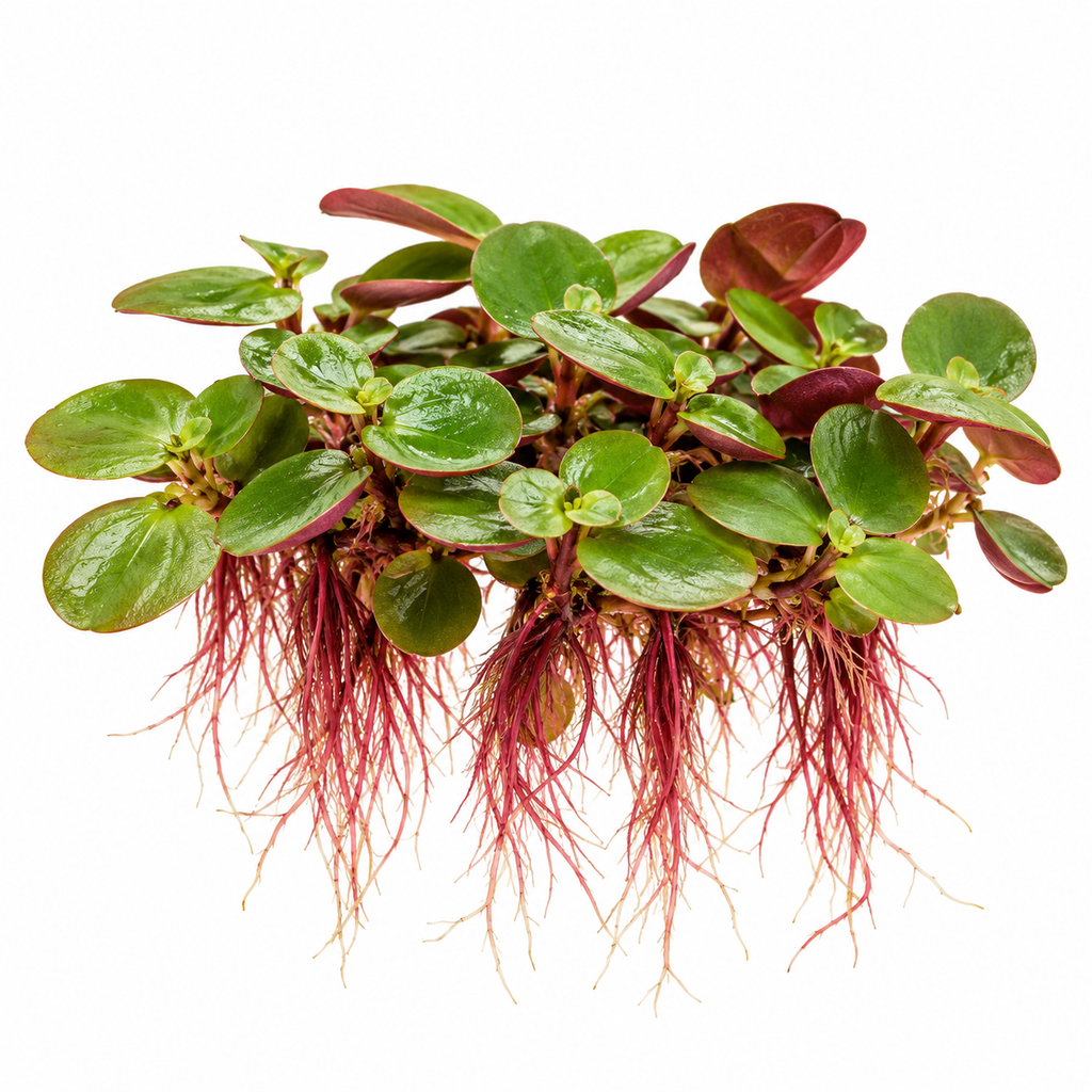 Phyllanthus fluitans – Red Root Floater för akvarium