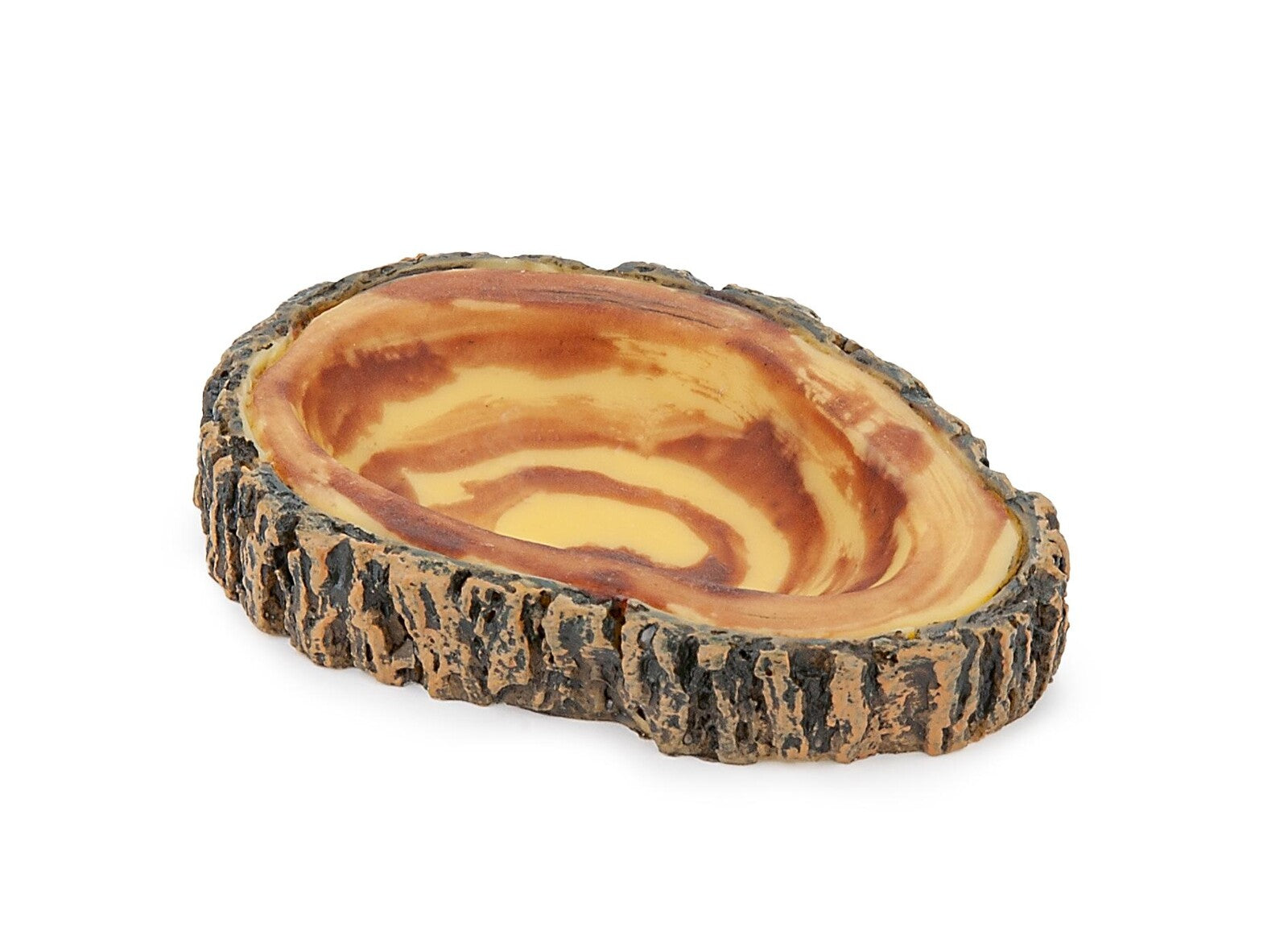 Terrarium Bowl Tree Trunk – Mat- & vattenskål för terrarium