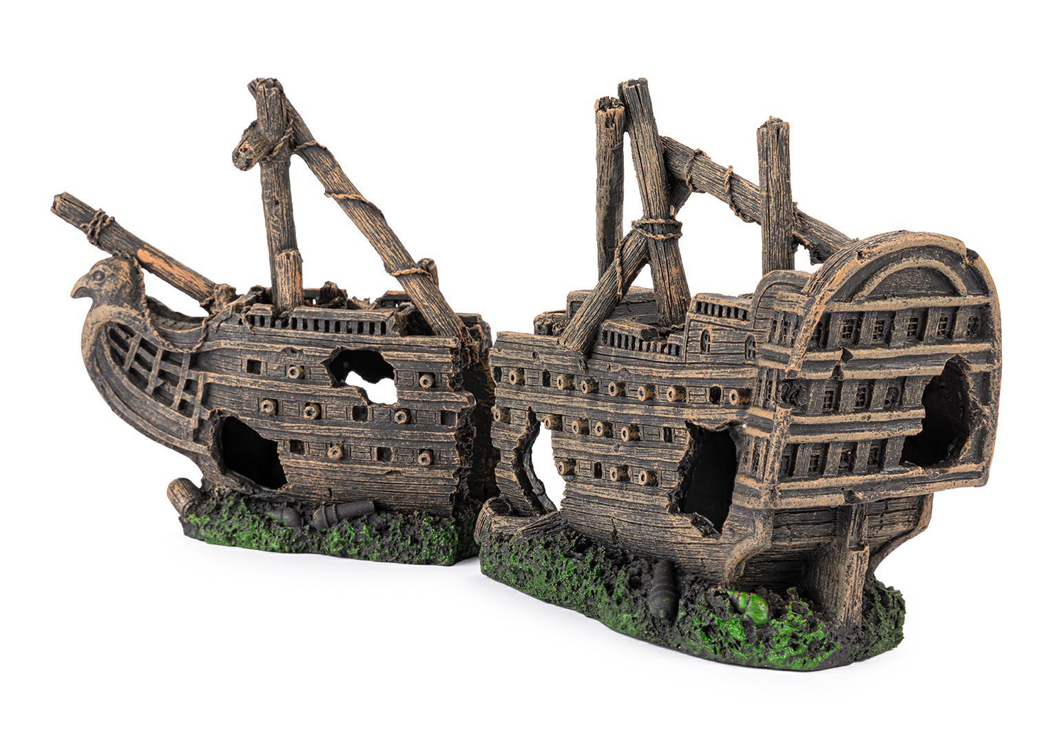Skeppsvrak Dekoration  – 40 cm