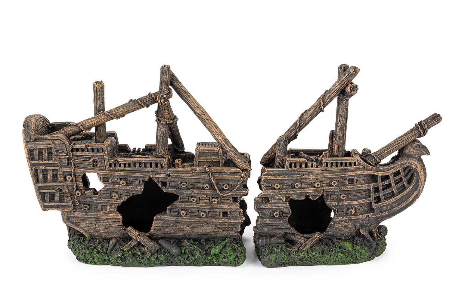 Skeppsvrak Dekoration  – 40 cm