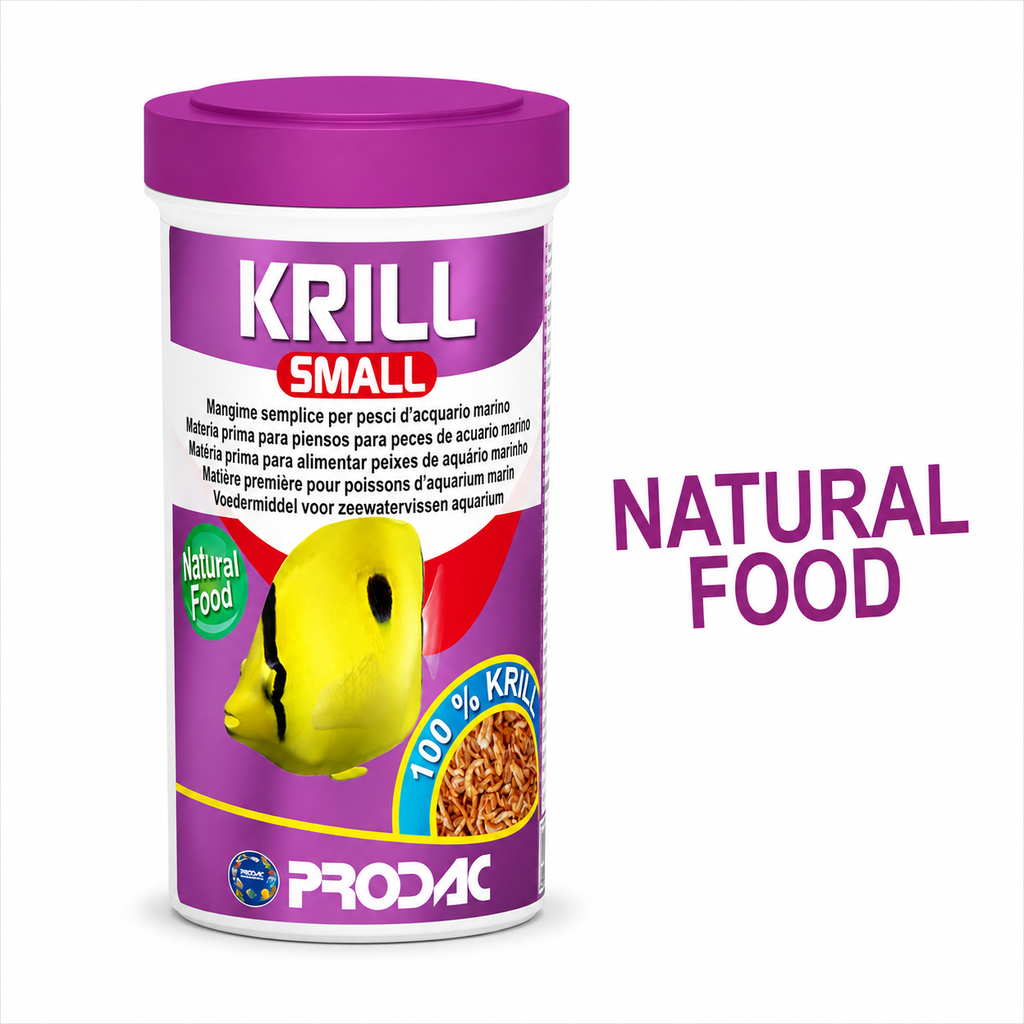 PRODAC Krill Small – frystorkad krill för marina akvariefiskar