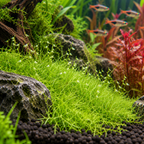 Utricularia graminifolia In Vitro – grön mattväxt för akvarium