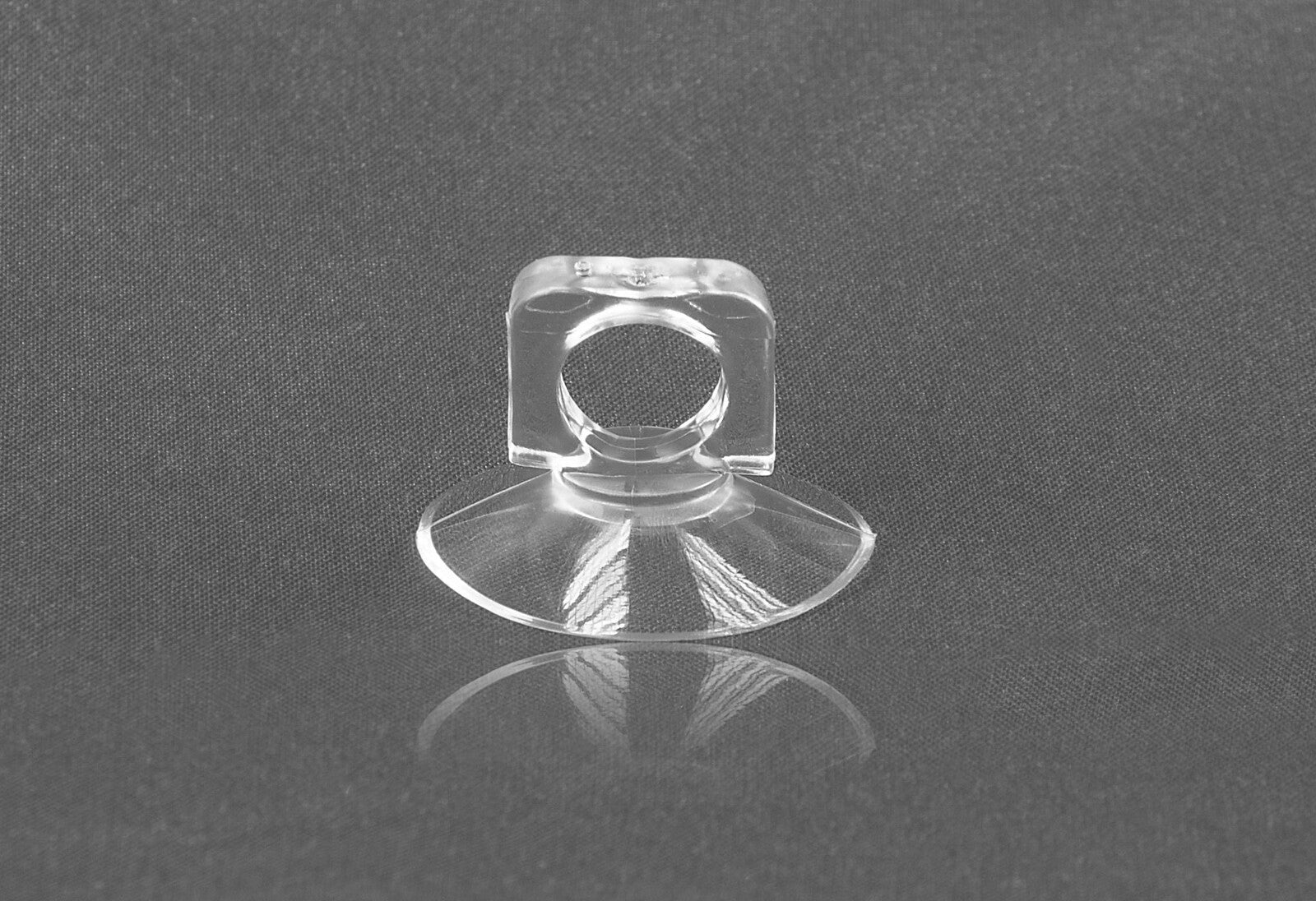 Sugproppar A005 – Transparenta silikonsugproppar 2,5 cm med 9 mm hål