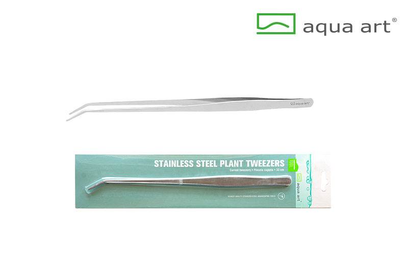 Böjd planteringspincett 27 cm – Precisionsverktyg för aquascaping