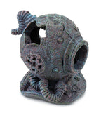 Antik Dykarhjälm 7 cm – Akvariedekoration i Polyester