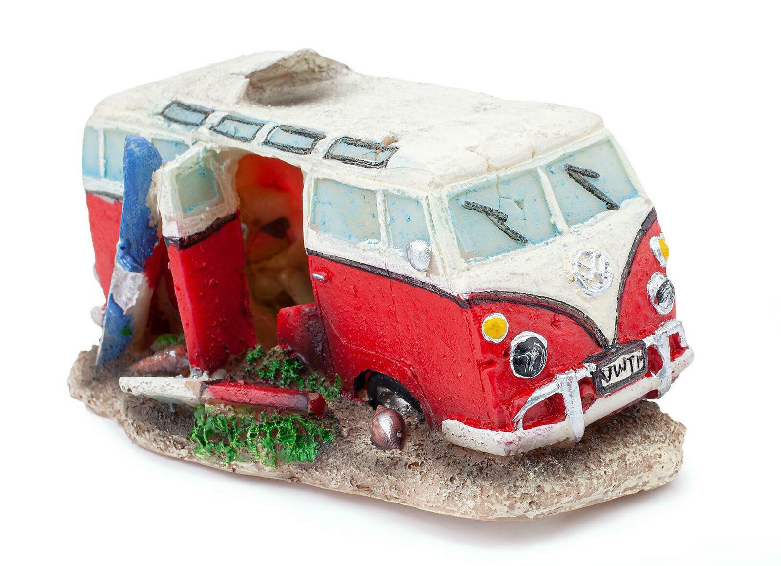 WW Buss – Akvariedekoration i Polyester 16,5 cm