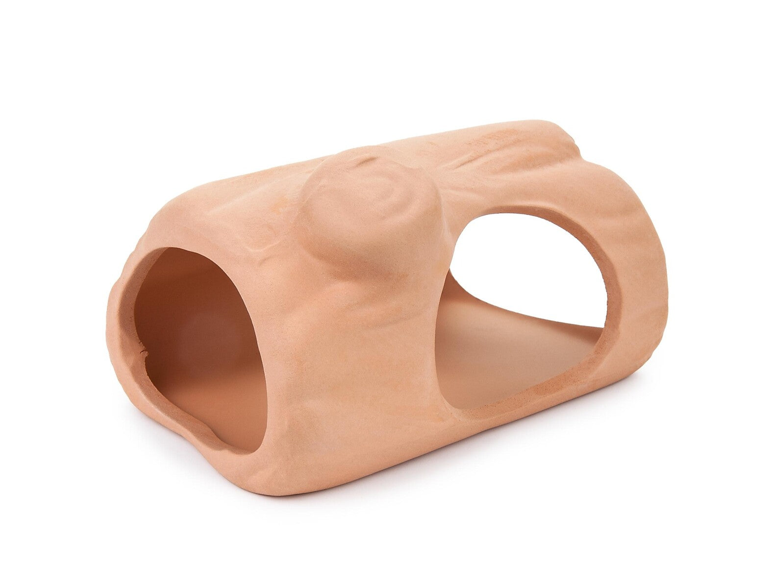 Keramisk Stubbe 9 cm – Gömställe för Akvarium och Terrarium