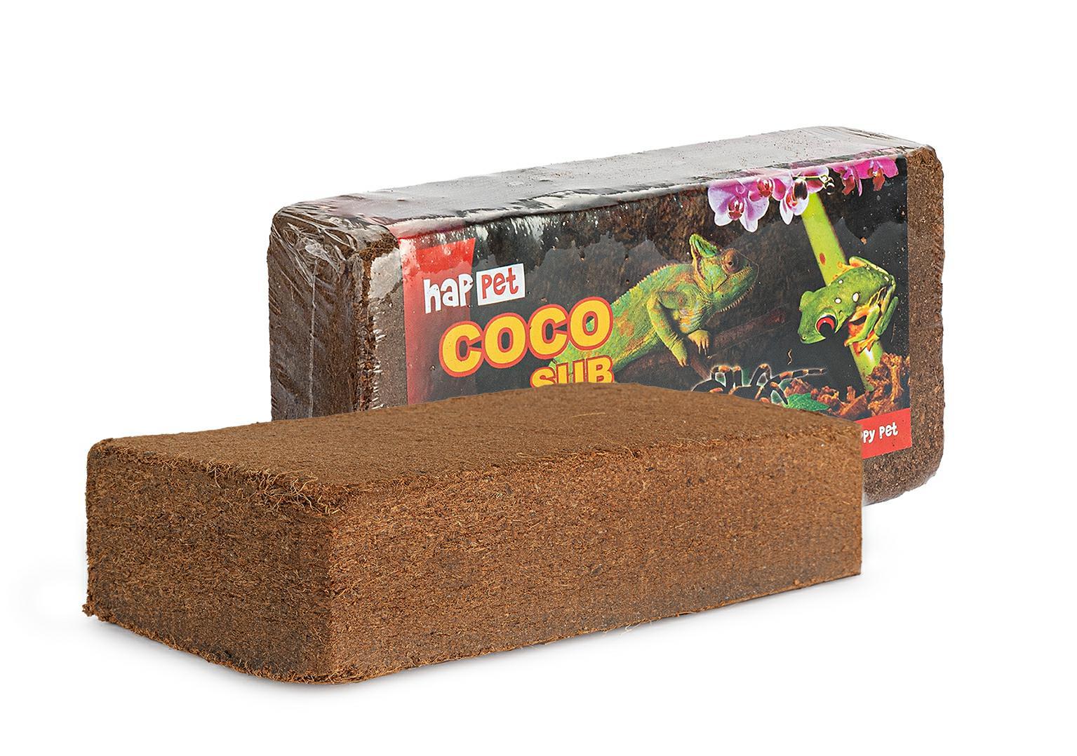 Kokossubstrat 650 g – Naturligt kokosfiber för terrarium & växter