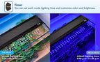 Hygger LED-belysning för akvarium