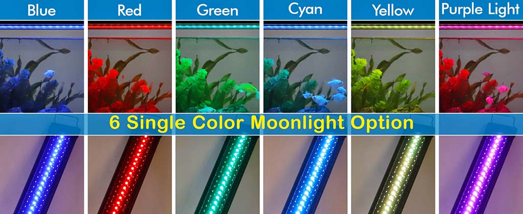 Hygger LED-belysning för akvarium