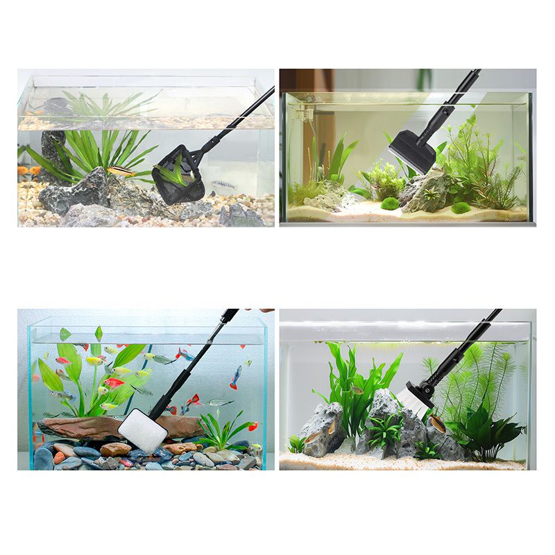Hygger Aquarium Knight Cleaning Kit – 6-i-1 rengöringskit för akvarium