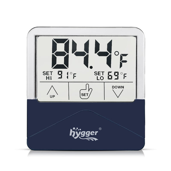 Digital Akvarietermometer HG073-S – Trådlös Temperaturmätare med Pekskärm