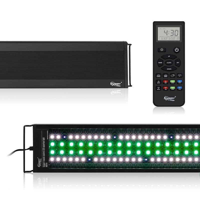Hygger LED-belysning för akvarium