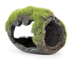 Mossig Tunna – Akvariedekoration i Polyester Resin 12,5 cm