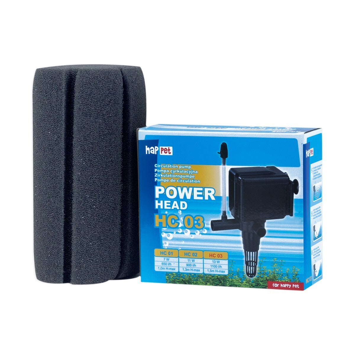 Power head HC01 inkl. filter